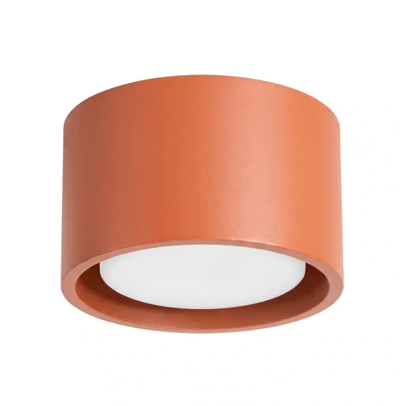 Oferta limitowana Plafon MODO 1 ochra czerwona Gx53 -