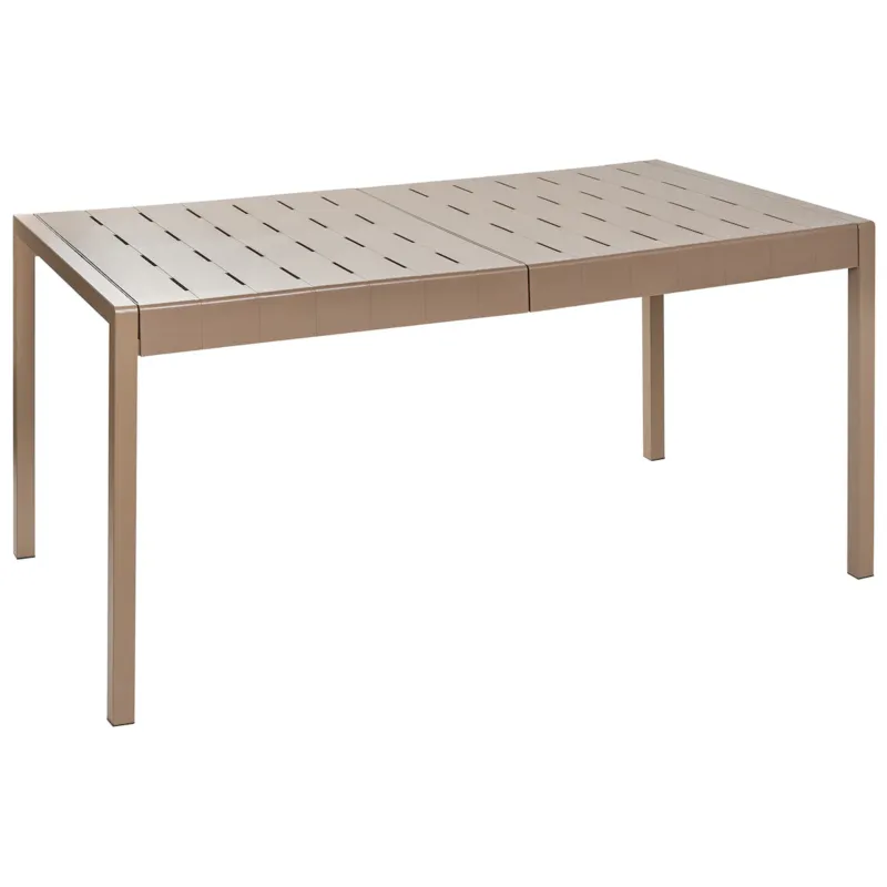Darmowy zwrot Stół ogrodowy BARTICA 154 cm 84 cm Brązowy -