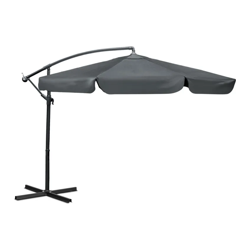 Parasol ogrodowy z wysięgnikiem pokrowiec 6 segmentów ø 350cm Plonos - Nowość