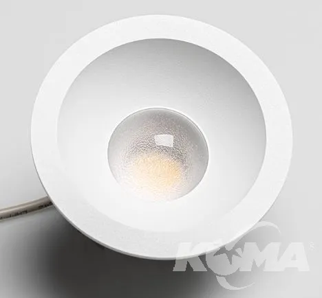 Kup online Me 90 oprawa wpuszczana led 12,3W 3000K 1022lm IP54 biała