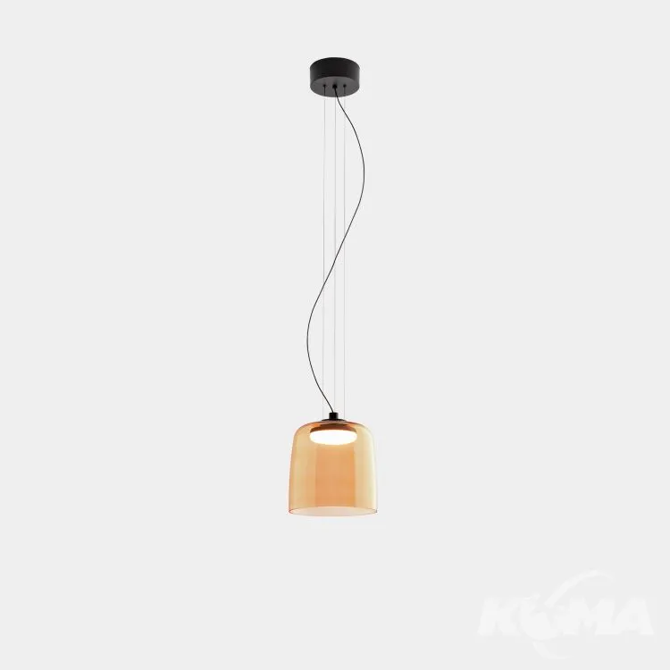Premium Oprawa wisząca led 19W 1381lm 2700k-3000k-4000k bursztynowa