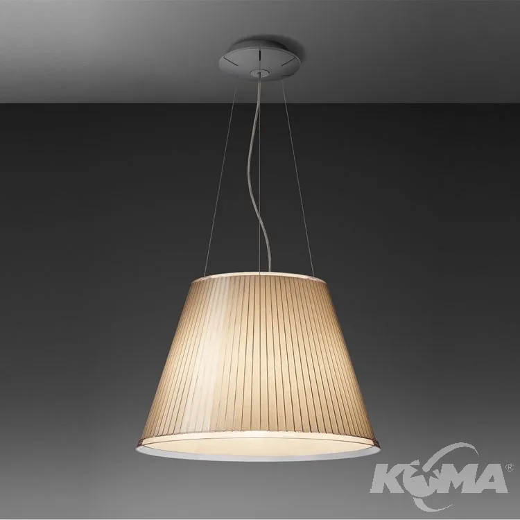 Tani oprawa wiszaca 3x12W E27 abażur poliwęglan i papier pergaminowy ecure