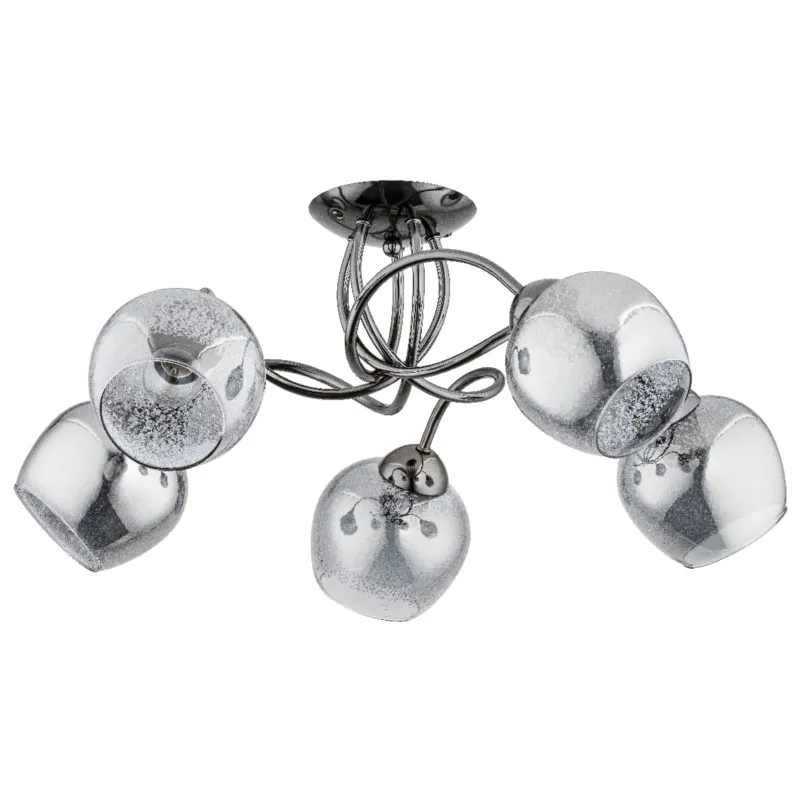 Zamów teraz Lampa sufitowa Infinity 27195 Alfa 5xE27 LED Metal/Szkło Chrom