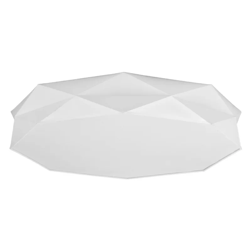 Szybka wysyłka Lampa sufitowa KANTOOR 4225 TK Lighting 6xE27 15W Tkanina Biały + biała blenda