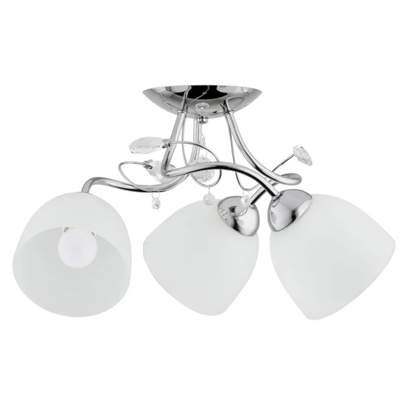 Szybka wysyłka Lampa sufitowa Livia 62337 Alfa 3xE27 LED Metal Chrom