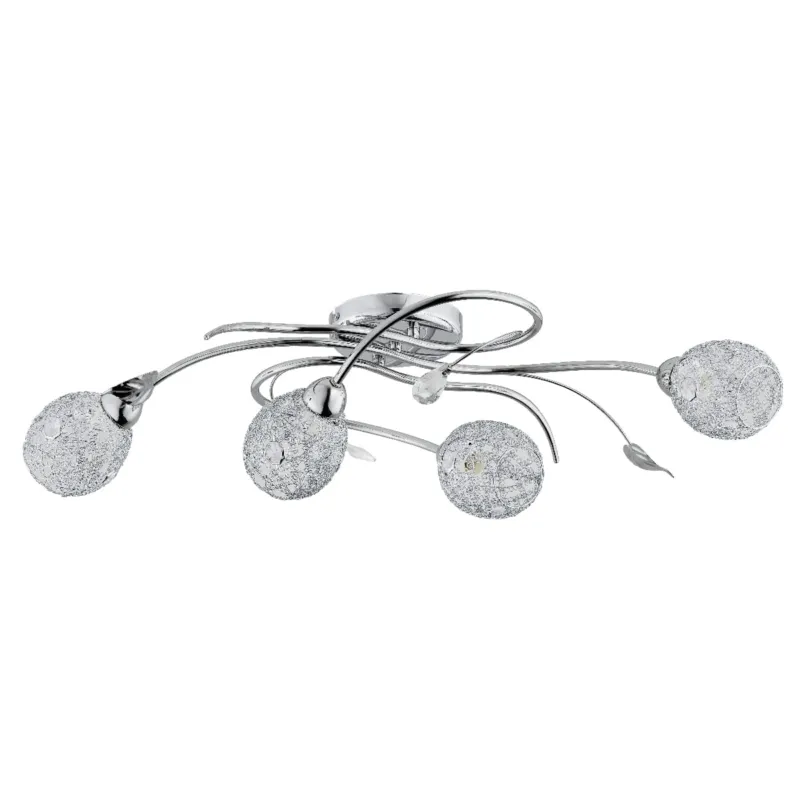 Do wyczerpania zapasów Lampa sufitowa Orlean 20384 Alfa 4xE14 LED Metal Chrom