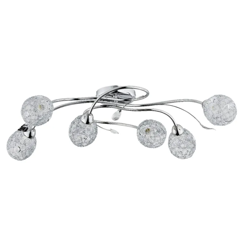 Lampa sufitowa Orlean 20386 Alfa 6xE14 LED Metal Chrom Tani
