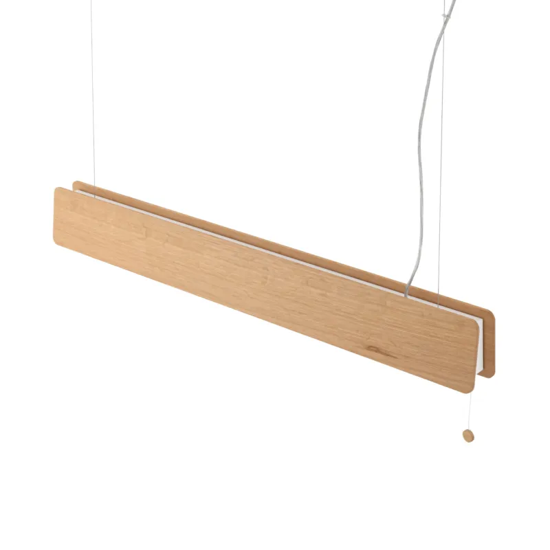 Zamów teraz Lampa sufitowa OSLO LED 90 7520 Nowodvorski 1xLED TUBE T8 16W Drewno Dębowy