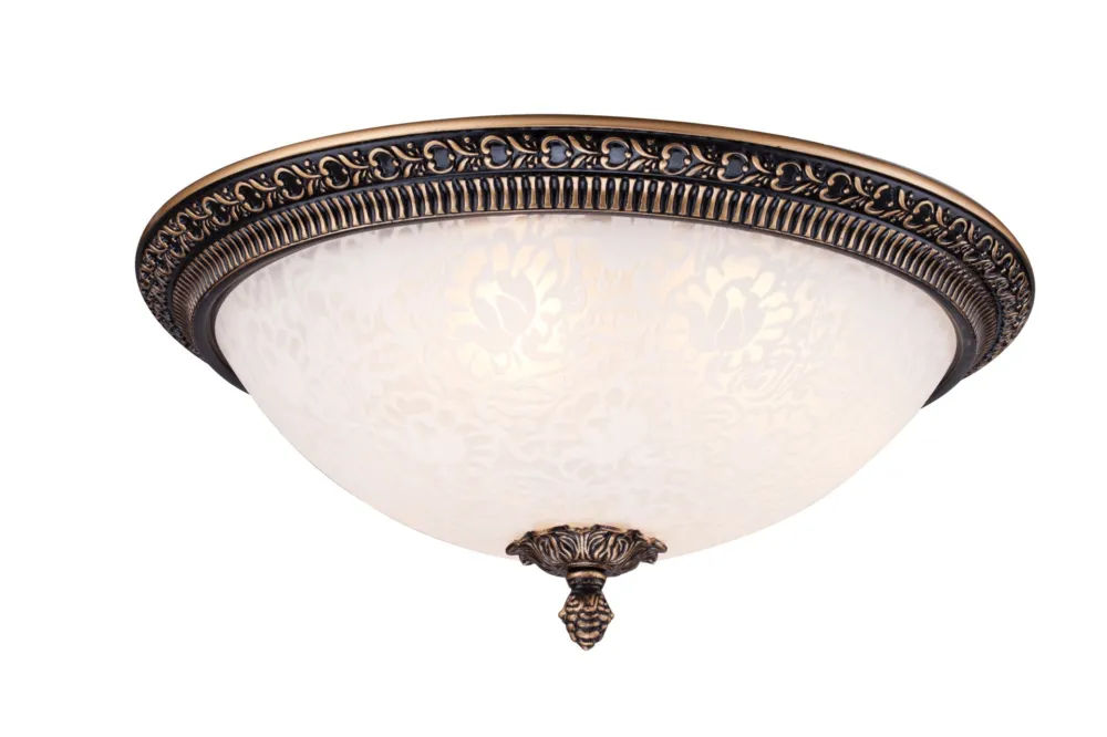 Lampa sufitowa Pascal C908-CL-03-R Maytoni E27x40W Metal/Szkło Brąz/Biały Niska cena