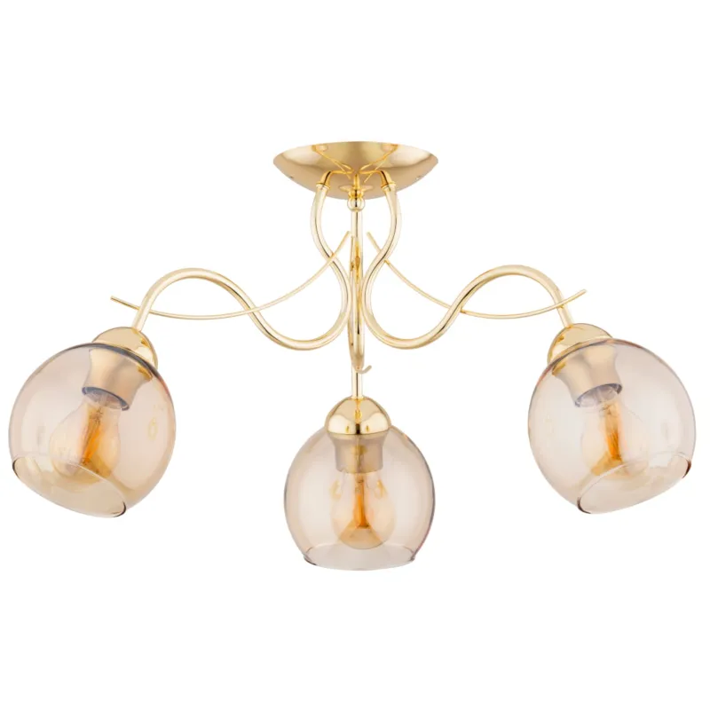 Wyprzedaż Lampa sufitowa Naria 62377 Alfa 3xE27 LED Metal Złoty