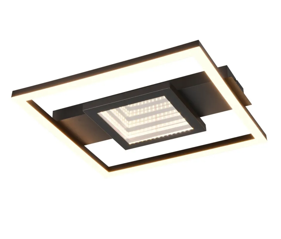 Wybór klientów Lampa sufitowa natynkowa Wheeler R64801932 RL 1x16W Zintegrowany LED Metal
