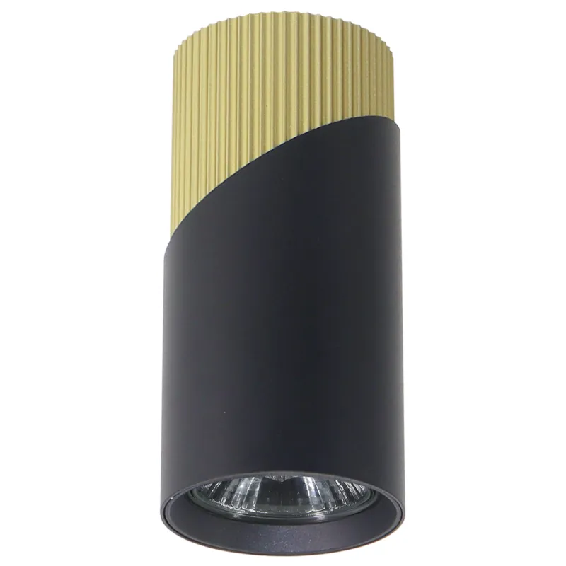 Bezpieczna płatność Lampa sufitowa NEO ML0278 Milagro 1xGU10 max 8W LED Aluminium Czarny + Złoty