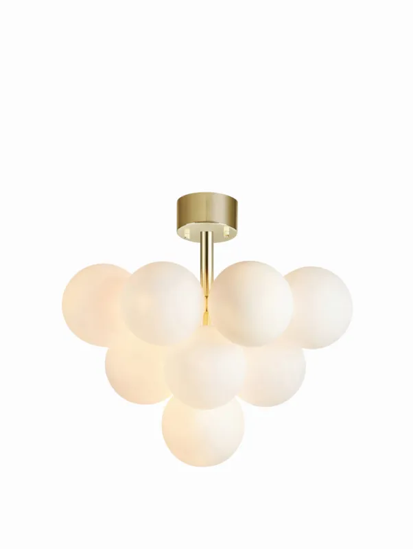Lampa sufitowa Plafon Merlot 107912 Markslojd 13xG9 20W Mosiężny Biały Darmowy zwrot