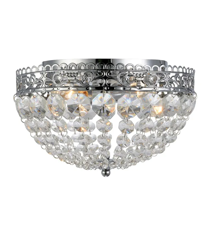 Lampa sufitowa Plafon Saxholm 106062 Markslojd 2xE14 40W Chrom Przezroczysty Tylko do końca tygodnia