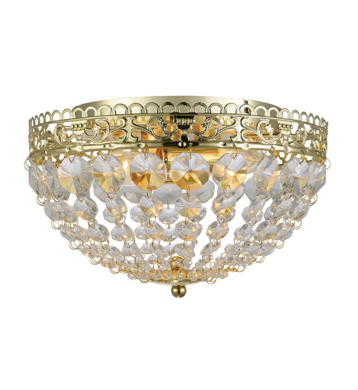 Lampa sufitowa Plafon Saxholm 106063 Markslojd 2xE14 40W Złoty Przezroczysty Tylko do końca tygodnia