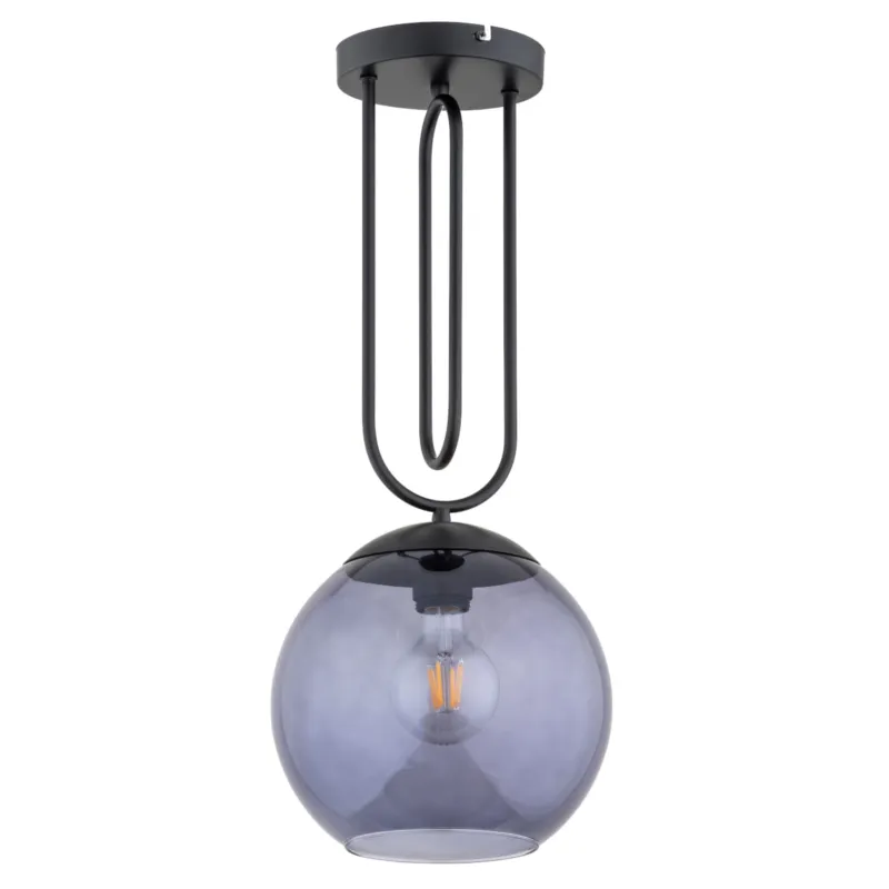 Lampa sufitowa Rita 61195 Alfa 1xE27 LED Metal Czarny Ostatnia szansa