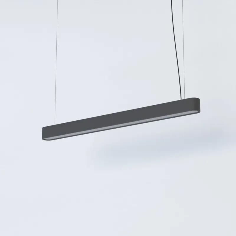 Szybka wysyłka Lampa sufitowa SOFT LED 90X6 7535 Nowodvorski 1xLED TUBE T8 16W Aluminium lakierowane Grafitowy