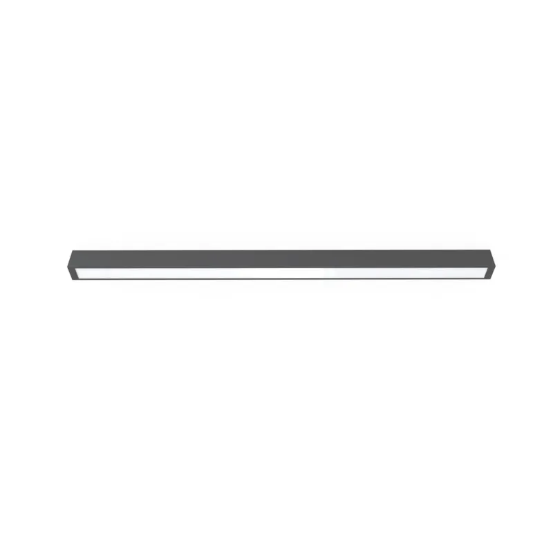 Premium Lampa sufitowa STRAIGHT CEILING LED L 7551 Nowodvorski 1xLED TUBE T8 22W Stal lakierowana Grafitowy
