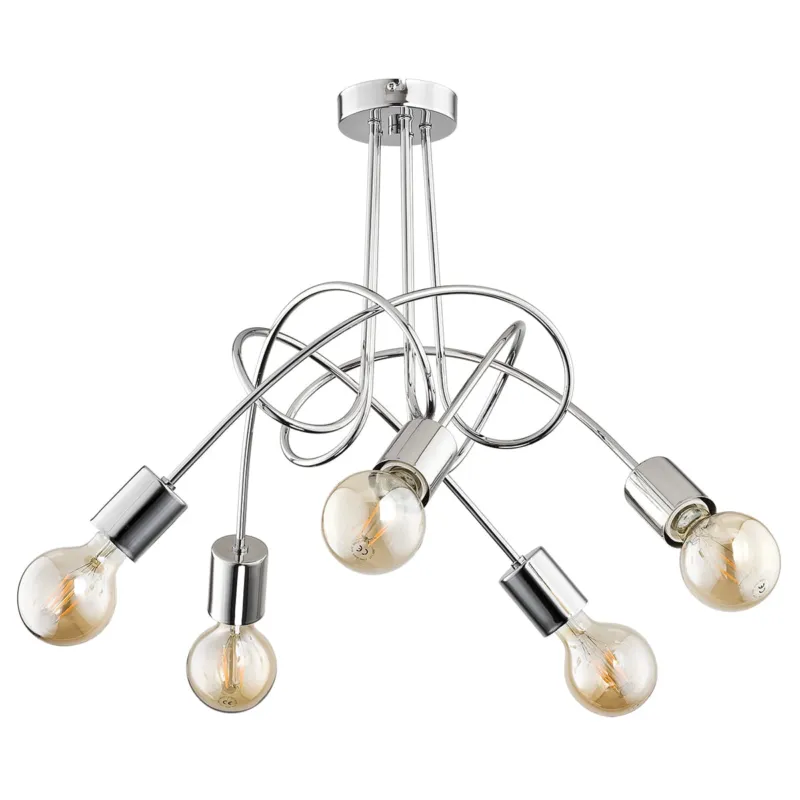 Lampa sufitowa Tango 24465 Alfa 5xE27 LED Metal Chrom Sprawdź teraz