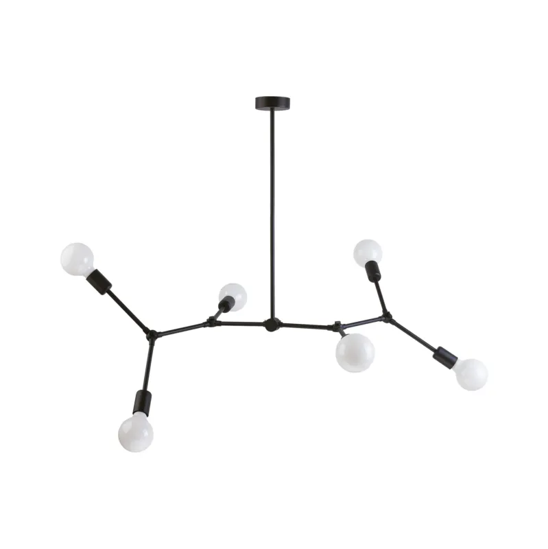 Lampa sufitowa TWIG 9138 Nowodvorski 25W LED E27 Stal lakierowana Czarny Wyjątkowa oferta