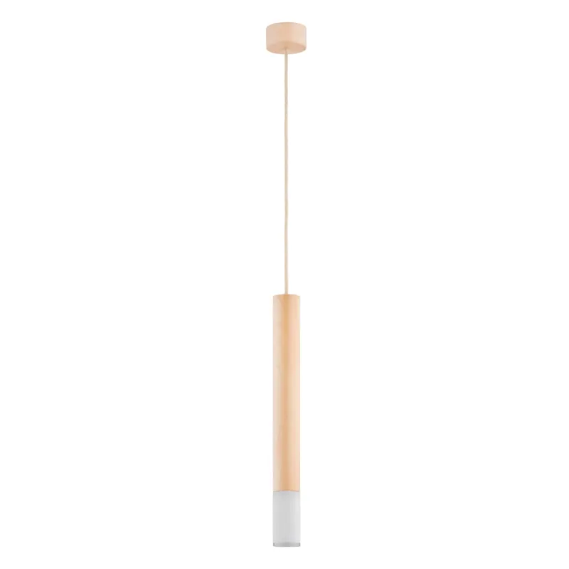 Szybka dostawa Lampa wisząca Adori 61163 Alfa 1xE14 LED Drewno Jasne Drewno