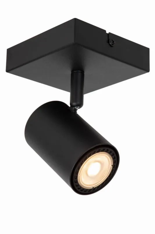 Lampa sufitowa reflektorowa AMIGO 53910/01/30 Lucide 1x40W GU10 Metal/Czarny Szybka dostawa