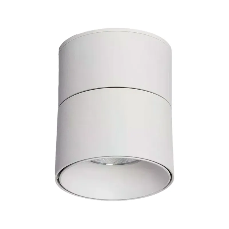 Lampa sufitowa spot Estetica LED ABR-LPR-15W-B-NW Abruzzo 1xLED Metal Biały Dostępne od ręki