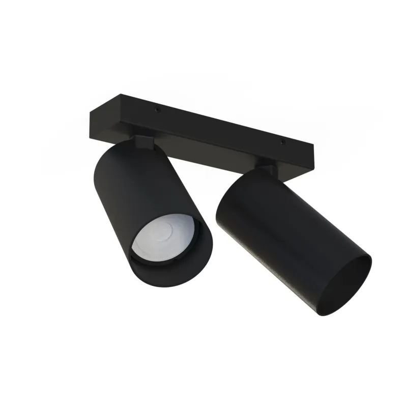 Lampa sufitowa reflektorowa MONO 7841 Nowodvorski 2xGU10 R50 10W only LED Stal lakierowana Czarny Tylko do końca tygodnia