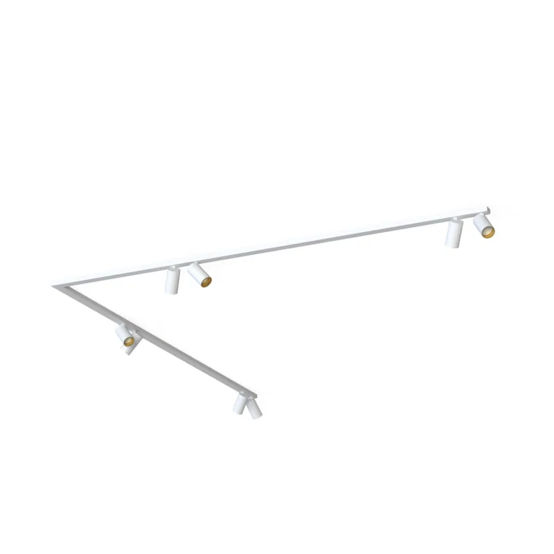 Lampa sufitowa reflektorowa MONO CORNER 2x200 7697 Nowodvorski 8xGU10 R50 10W only LED Stal lakierowana Biały Oferta limitowana