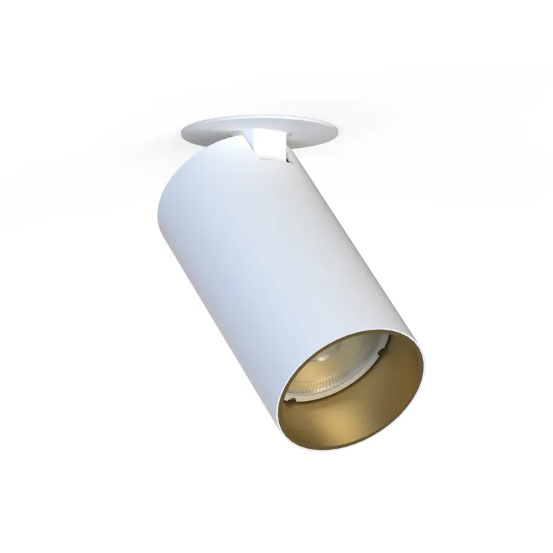 Darmowy zwrot Lampa sufitowa reflektorowa MONO SURFACE 7683 Nowodvorski 1xGU10 R50 10W only LED Stal lakierowana Biały