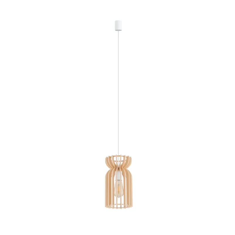 Lampa sufitowa reflektorowa KYMI B 10571 Nowodvorski 1xE27 25W only LED Sklejka Naturalne drewno Nie przegap