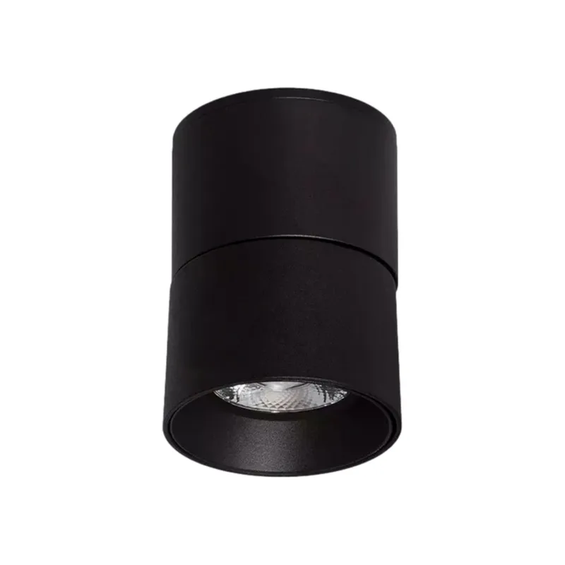Lampa sufitowa spot Estetica LED ABR-LPR-7W-C-NW Abruzzo 1xLED Metal Czarny Szybka wysyłka