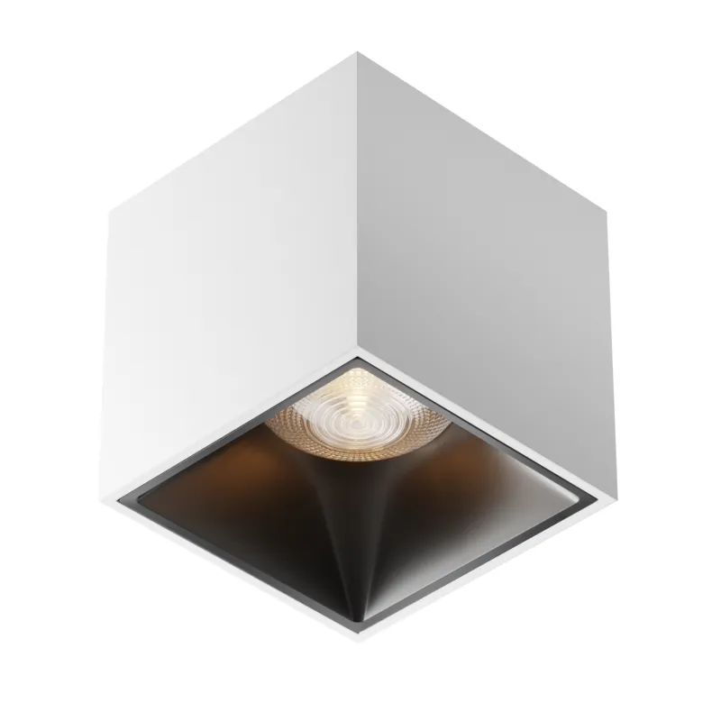 Lampa sufitowa Spot reflektor Alfa LED C065CL-L12W3K Maytoni LEDx12W Aluminium/ Biały i czarny/ Wysoka jakość