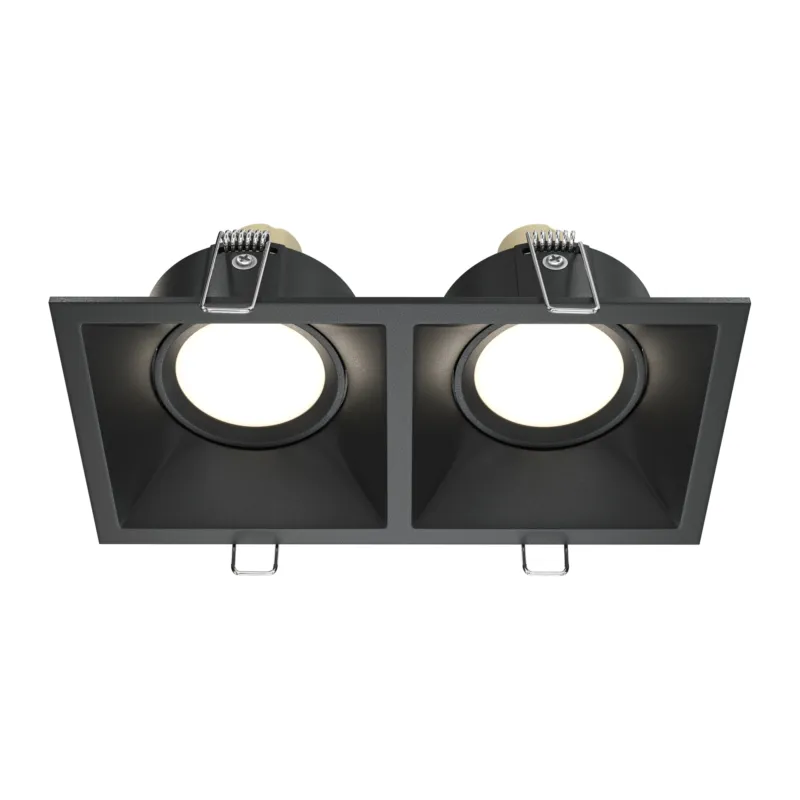 Lampa sufitowa Spot reflektor Dot DL029-2-02B Maytoni GU10x10W Aluminium/ Czarny/ Zamów dziś