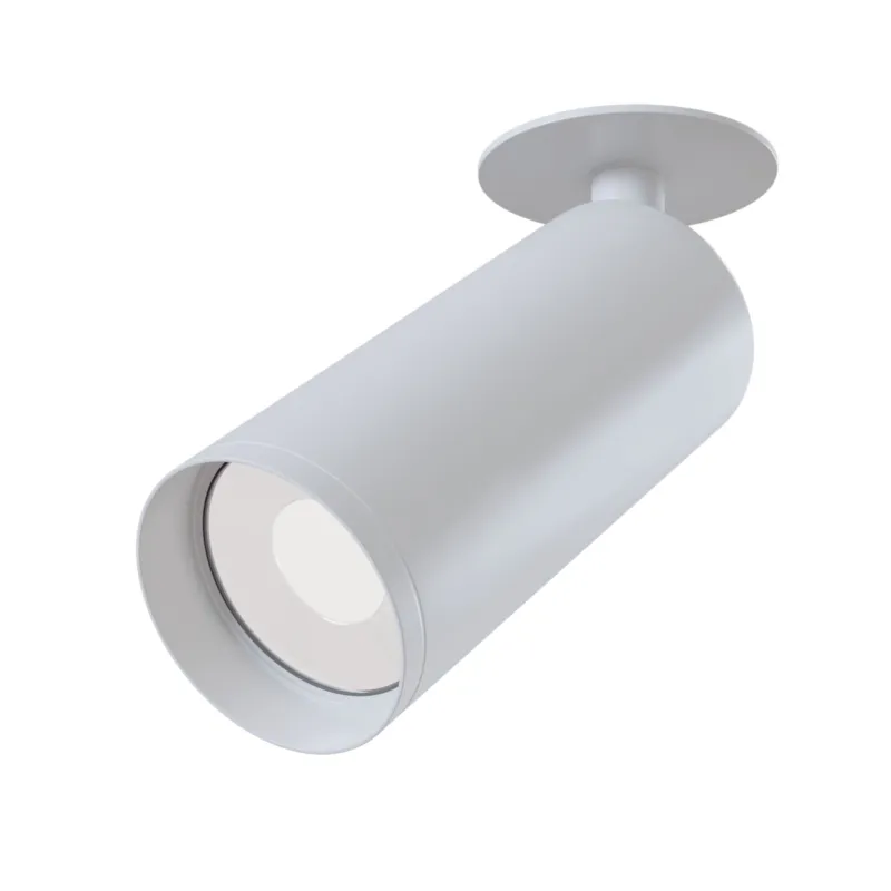 Lampa sufitowa Spot reflektor Focus C018CL-01W Maytoni GU10x10W Aluminium/Aluminium Biały/Biały Zniżka