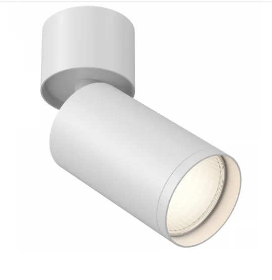 Oferta limitowana Lampa sufitowa Spot reflektor FOCUS S C050CL-U-1W Maytoni GU10x10W Aluminium/ Biały/