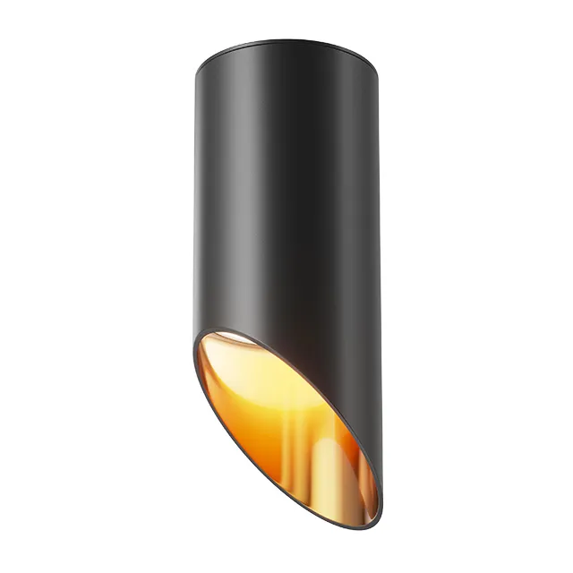 Do wyczerpania zapasów Lampa sufitowa Spot reflektor Lipari C044CL-01-15GU10-B Maytoni GU10x10W Aluminium/ Czerń ze złotem/