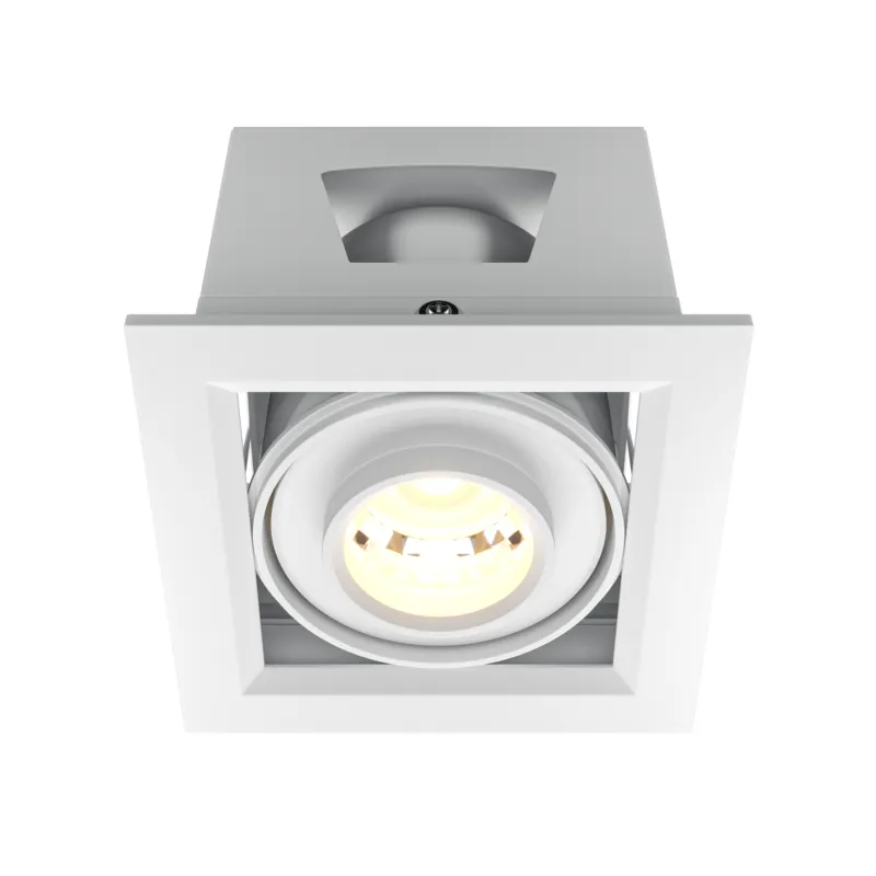 Lampa sufitowa Spot reflektor Metal Modern DL093-01-10W3K-W Maytoni LEDx10W Aluminium, metal/ Biały/ Do wyczerpania zapasów