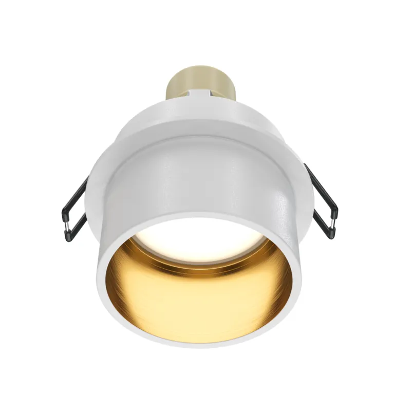 Lampa sufitowa Spot reflektor Reif DL050-01WG Maytoni GU10x10W Aluminium/ Biały ze złotem/ Darmowy zwrot