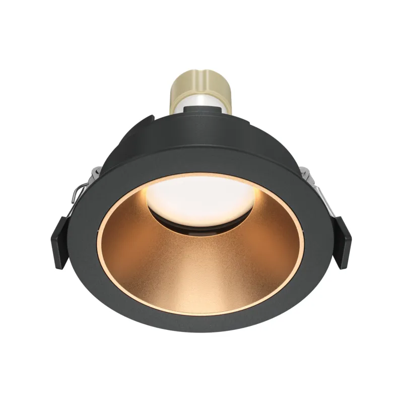 Ostatnia szansa Lampa sufitowa Spot reflektor Share DL053-01BMG Maytoni GU10x10W Aluminium/ Czarny i matowe złoto/