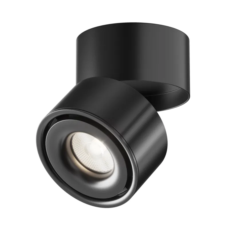 Kup online Lampa sufitowa Spot reflektor Yin C084CL-15W4K-B Maytoni LEDx15W Aluminium/ Czarny/