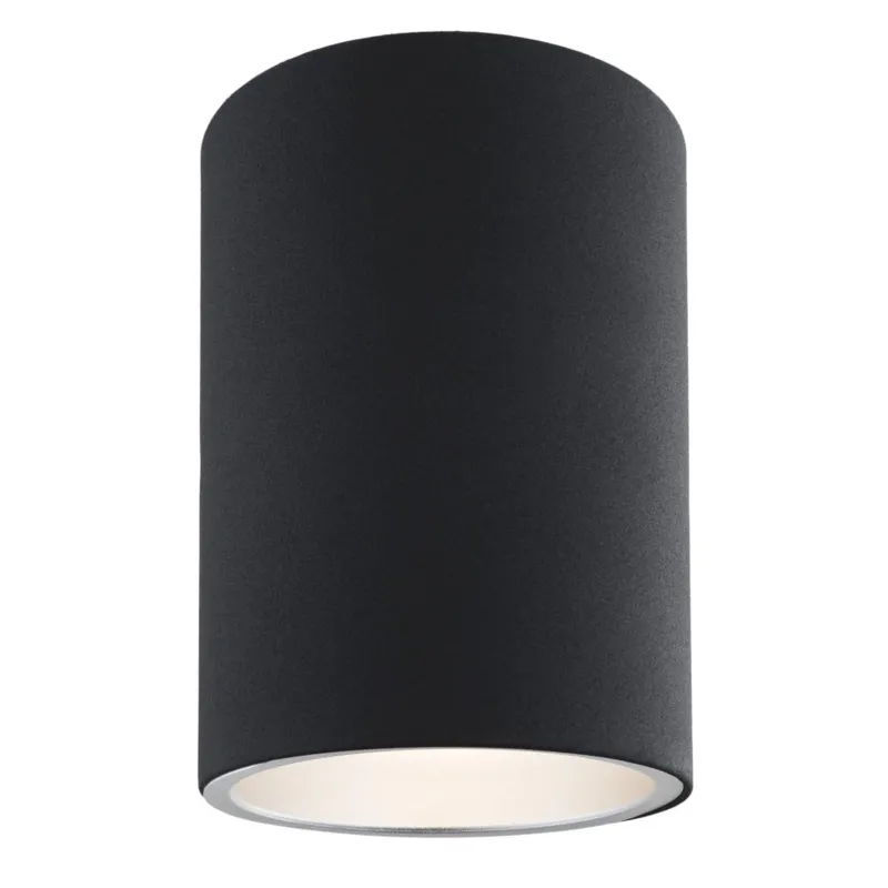 Cena promocyjna Lampa sufitowa Spot Tyber 474 Argon 1xE27 15W Aluminium Lakierowane, Czarny