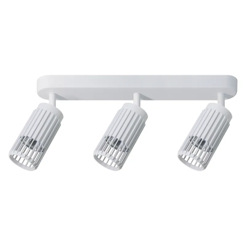 Lampa sufitowa spot VERTICAL ML0306 Milagro 3xGU10 max 8W LED Aluminium Biały Ostatnie sztuki