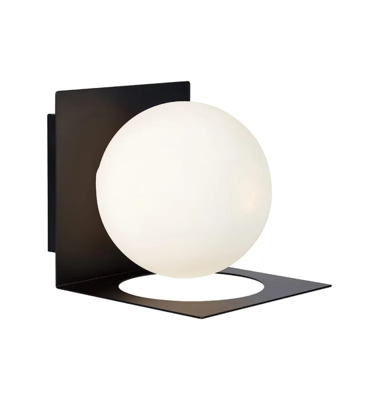 Lampa ścienna Zenit 107495 Markslojd 1xG9 18W Czarny Biały Ograniczona ilość