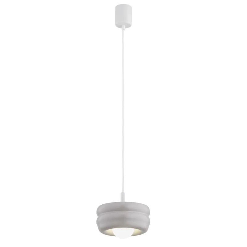 Ograniczona ilość Lampa wisząca sufitowa Tevo 8814 Argon 1x4,5W G9 Szkło/Stal Lakierowana Kaszmir Piaskowy/Opal Mat