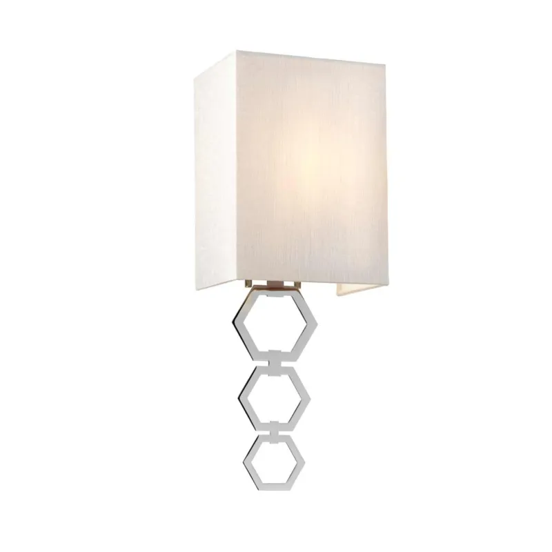 Oferta limitowana Lampa ścienna Mały kinkiet Ria RIA-SMALL-PC Elstead Lighting 1x60 W E27 Polerowany chrom