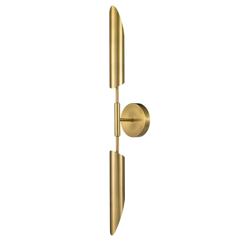 Ostatnie sztuki Lampa ścienna Mika ST-F085 Step into Design 2xG9 5W Metal Złoty Szczotkowany