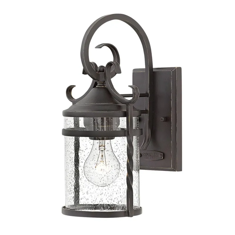 Latarnia naścienna Casa HK-CASA-S Elstead Lighting 1x60 W E27 Stara czerń Do wyczerpania zapasów