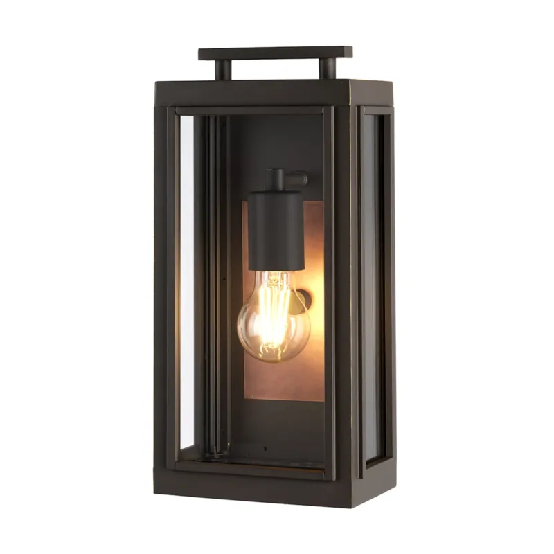 Latarnia naścienna Sutcliffe QN-SUTCLIFFE-S-OZ Quintiesse 1x60 W E27 Olejowany brąz/Miedź Dodaj do koszyka