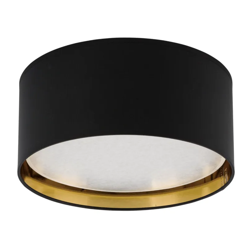 Lampa sufitowa Bilbao Black/Gold 4x E27 - TK Lighting Rabat